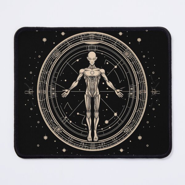 Item preview, Vitruvian Alien No. 2 designed and sold by InfinityCircle.