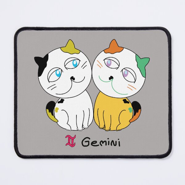 Item preview, Gemini zodiac funny cat sign  designed and sold by BonusSingh.