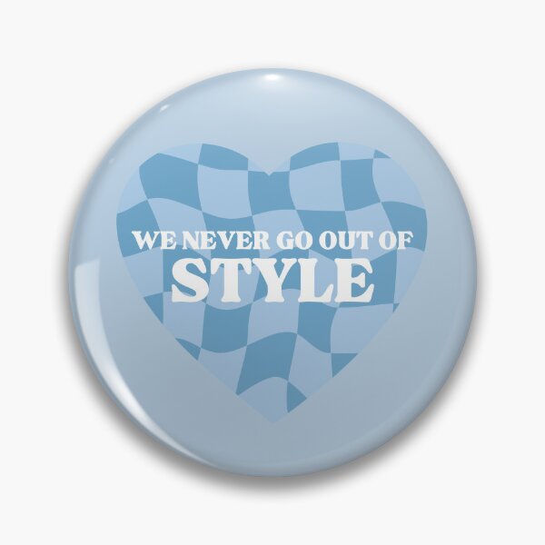 Item preview, Style Retro Blue Heart designed and sold by karma-style.