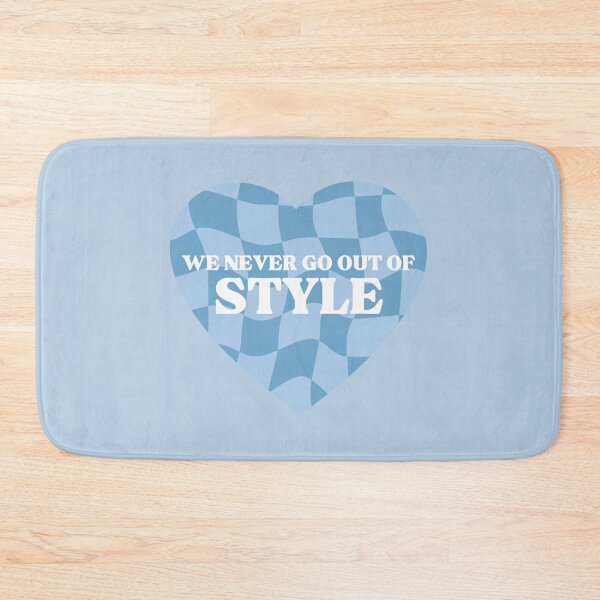Item preview, Style Retro Blue Heart designed and sold by karma-style.