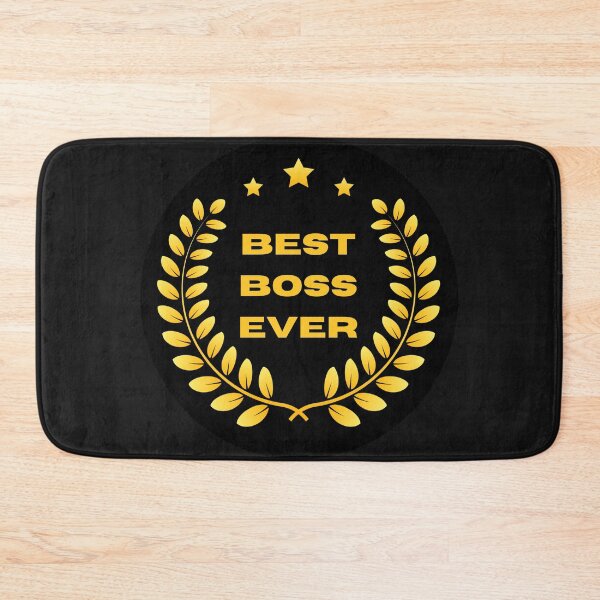 Item preview, Best Boss Ever - Crown of Laurels and Stars designed and sold by HanaiPrint.