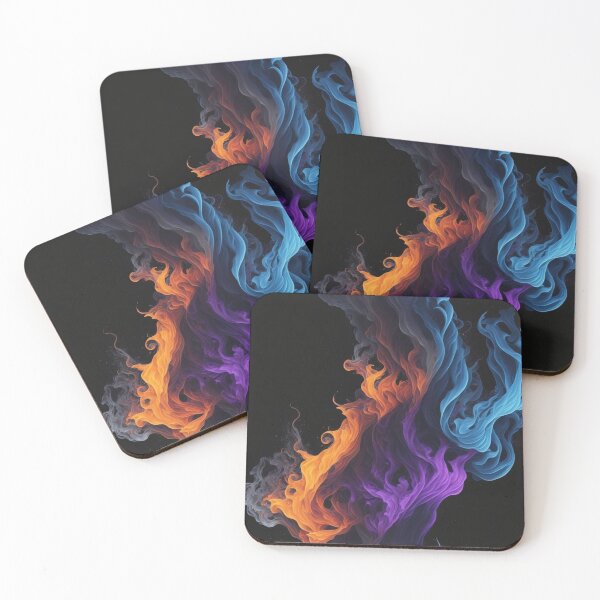 Item preview, Blue Fire Smoke designed and sold by TondoMeander.