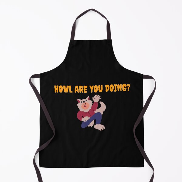 Item preview, Howl are you doing? Spooky Funny and Cute Halloween Gifts designed and sold by BadhbhLoot.