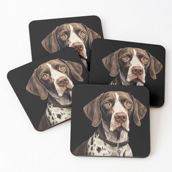 Item preview, Shorthair German Pointer Portrait designed and sold by ArtFromBeyond.