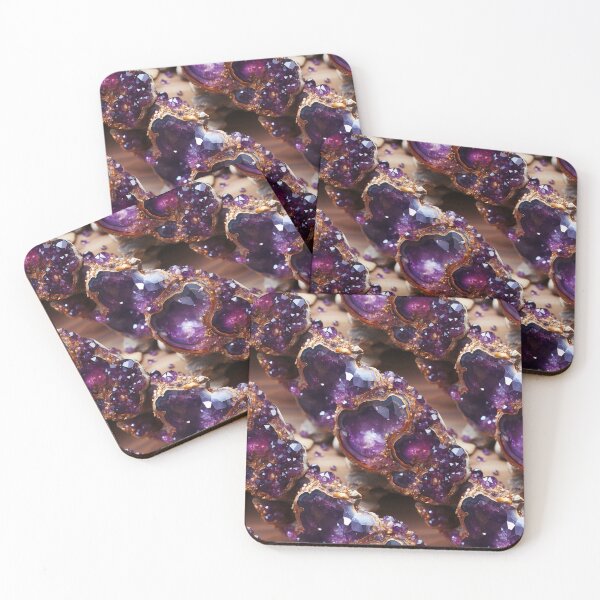 Item preview, Amethyst Geode tile pattern designed and sold by Diala1984.