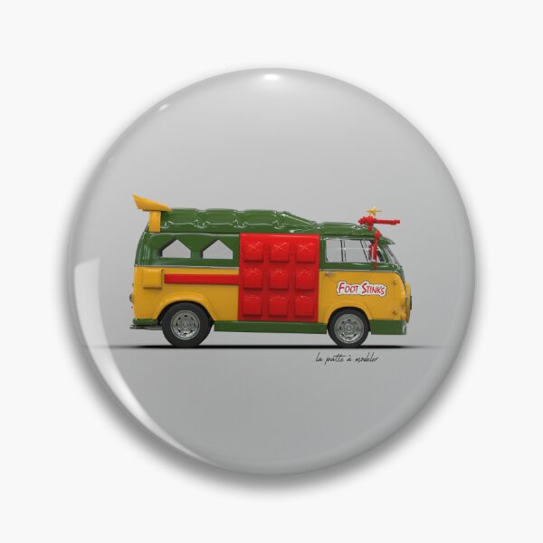 Item preview, Mutant Ninja Turtles car designed and sold by LaPatteAModeler.