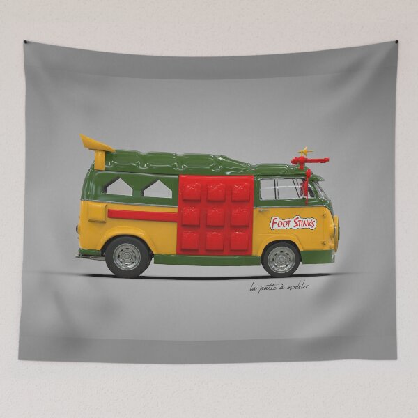 Item preview, Mutant Ninja Turtles car designed and sold by LaPatteAModeler.