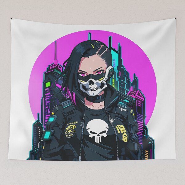Item preview, Cool cyborg girl designed and sold by LinLinstudio.