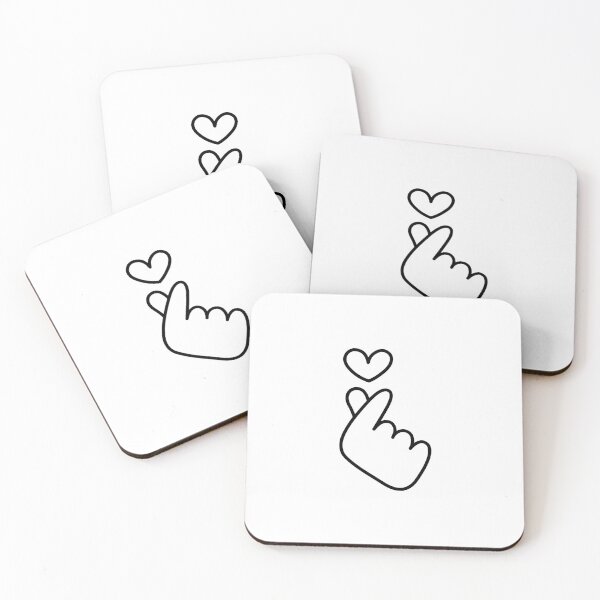 Item preview, Korean Finger Heart Corazon Coreano KPOP designed and sold by ShopKate.