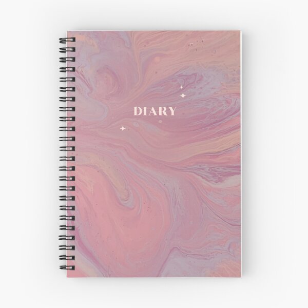 Item preview, Rose marble hardcover DIARY designed and sold by MyThemesDesign.