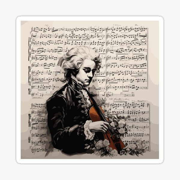 Item preview, Mozart 40th Symphony. designed and sold by KreaDesigner.