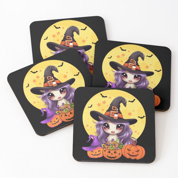 Item preview, Cute Witchy Unicorn Halloween Pumpkin Girls Kids Costume designed and sold by Sasikharn.