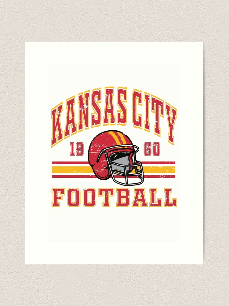 Vintage Kansas City Established 1960 Kansas City Chiefs Football