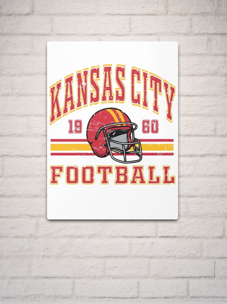 Kansas City Chiefs NFL Football Helmets Stickers 80s Vintage 