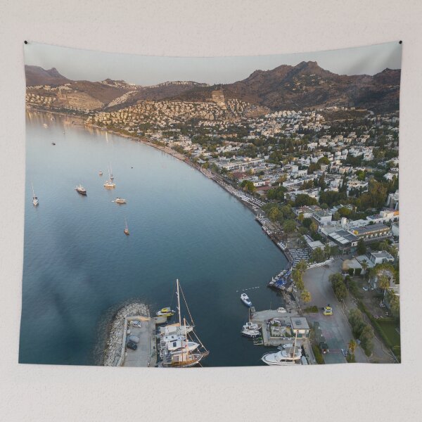 Item preview, Bodrum Sunrise Aerial Vista designed and sold by Londonimages.