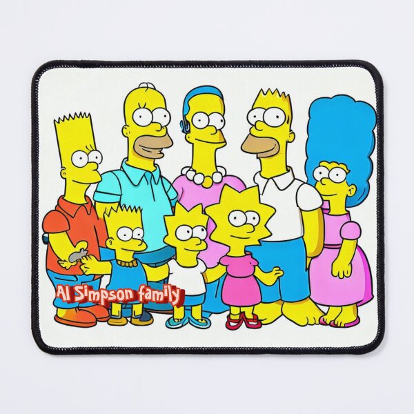 Item preview, AI Simpson family – The AI Simpson family designed and sold by AI-friend.