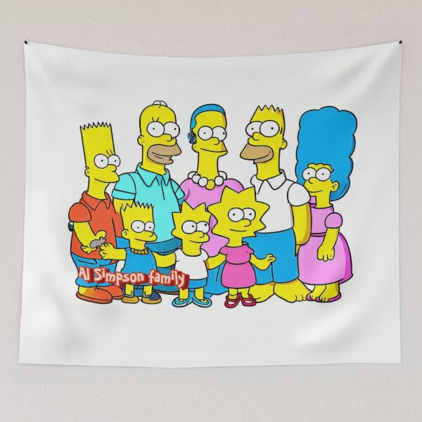 Item preview, AI Simpson family – The AI Simpson family designed and sold by AI-friend.