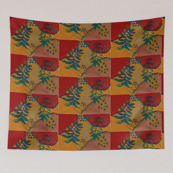 Item preview, Embroidered Style Boho Leaves designed and sold by gleefulme.