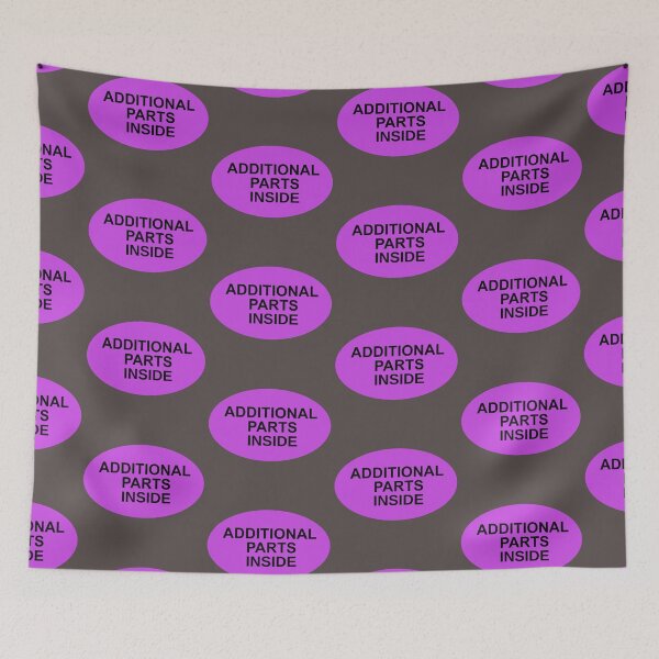 Item preview, ADDITIONAL PARTS INSIDE sign designed and sold by lobodelnoir.