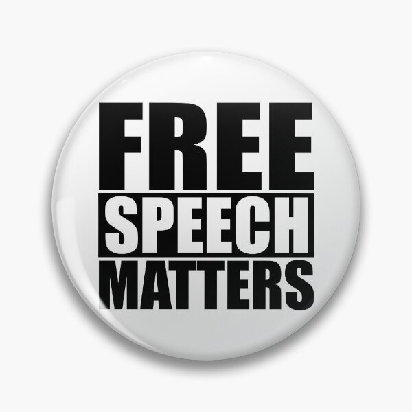 Item preview, louder with crowder merch free speech matters designed and sold by mechova-jehla.