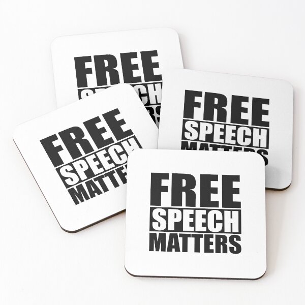 Item preview, louder with crowder merch free speech matters designed and sold by mechova-jehla.