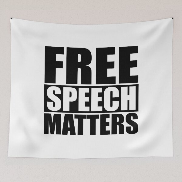 Item preview, louder with crowder merch free speech matters designed and sold by mechova-jehla.