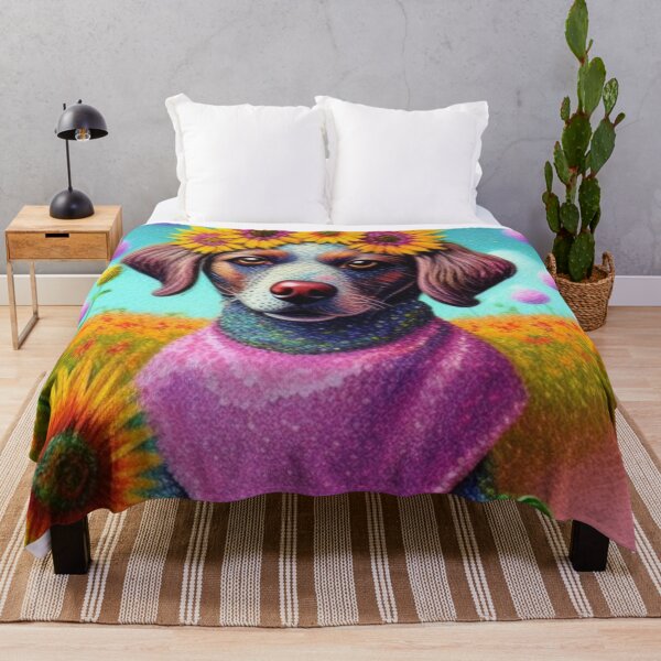Item preview, Puppy floral  designed and sold by Roxburylane.