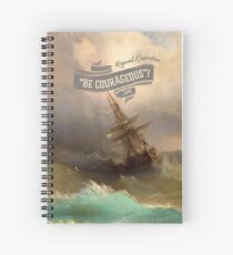 Be Courageous - 2018 Convention of Jehovah's Witnesses Spiral Notebook