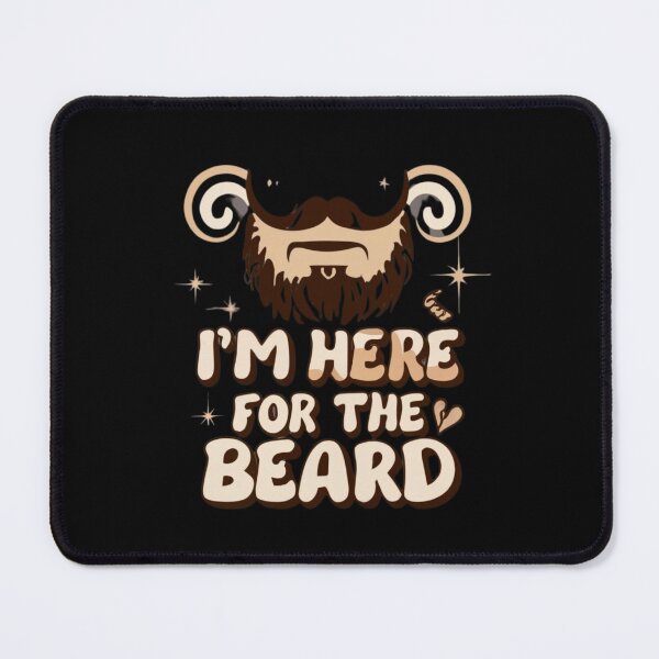 Item preview, I'm Here for the Beard | A Statement Tee for Beard Enthusiasts designed and sold by TshirtWing.