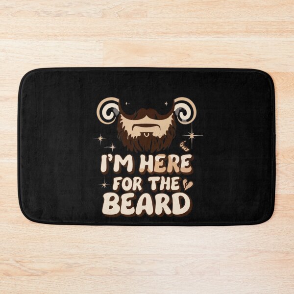 Item preview, I'm Here for the Beard | A Statement Tee for Beard Enthusiasts designed and sold by TshirtWing.