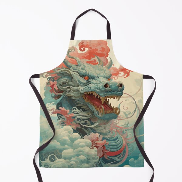 Item preview, A Colorful Fierce Dragon through the Clouds designed and sold by DreamsReverie.