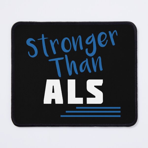 Item preview, Stronger Than ALS Amyotrophic Lateral Sclerosis Awareness designed and sold by Color-Sparkle.
