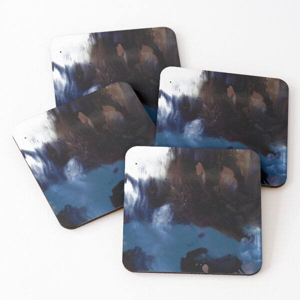 Item preview, Blue brown abstract designed and sold by ElaSzczepaniak.