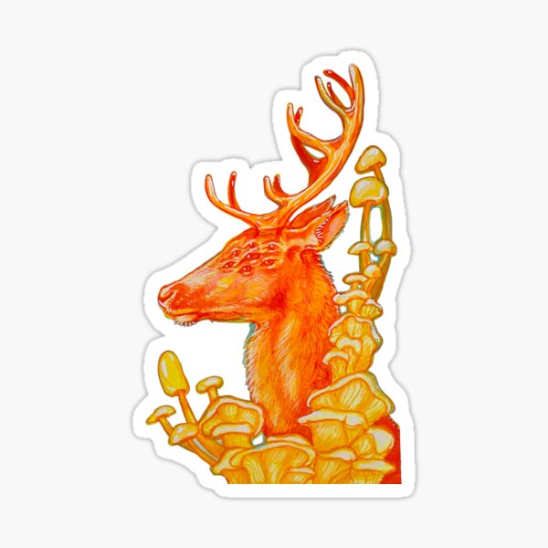 Item preview, Psychedelic Deer designed and sold by Ashley Kennah.