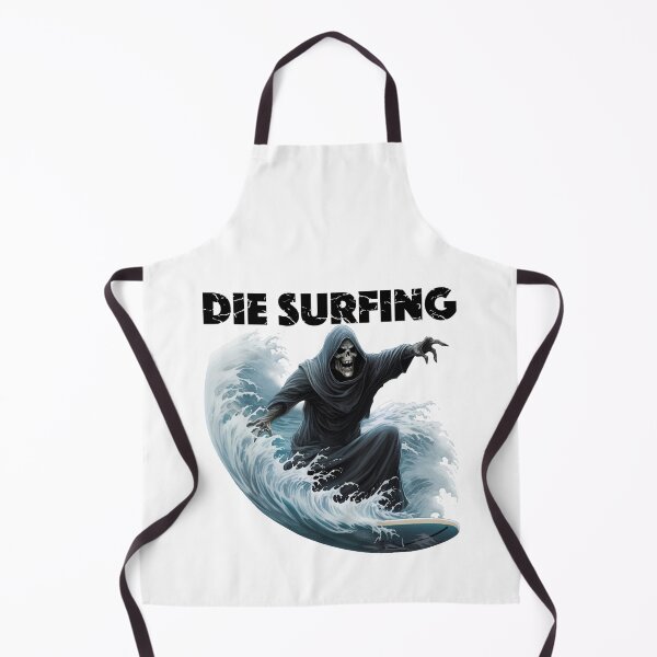 Item preview, Grim Reaper Surfing - Die Surfing (Black Lettering) designed and sold by VelvetRoom.