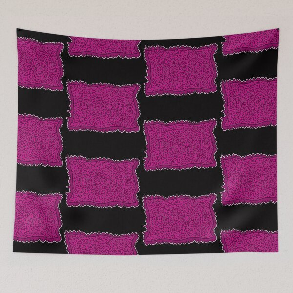 Item preview, Welcome Mat 80s Neon Pink designed and sold by notsweettea.