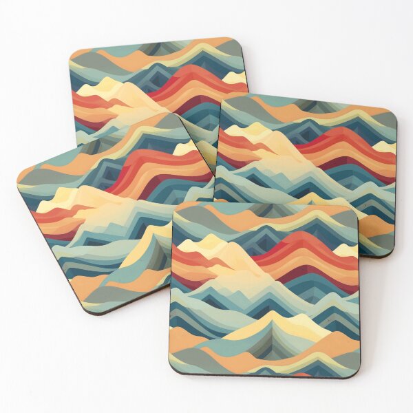 Item preview, Abstract Mountain Pattern Top designed and sold by DesChristensen.