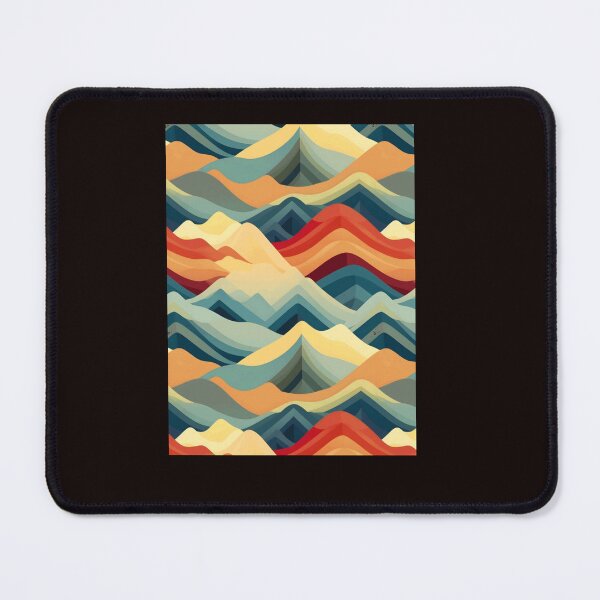 Item preview, Abstract Mountain Pattern Top designed and sold by DesChristensen.