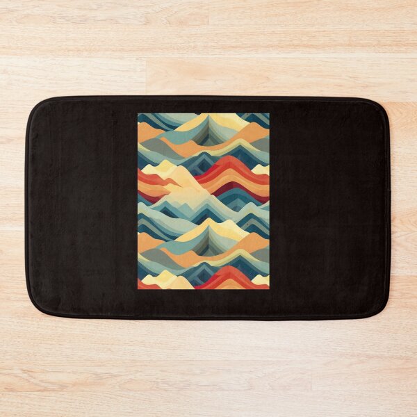 Item preview, Abstract Mountain Pattern Top designed and sold by DesChristensen.