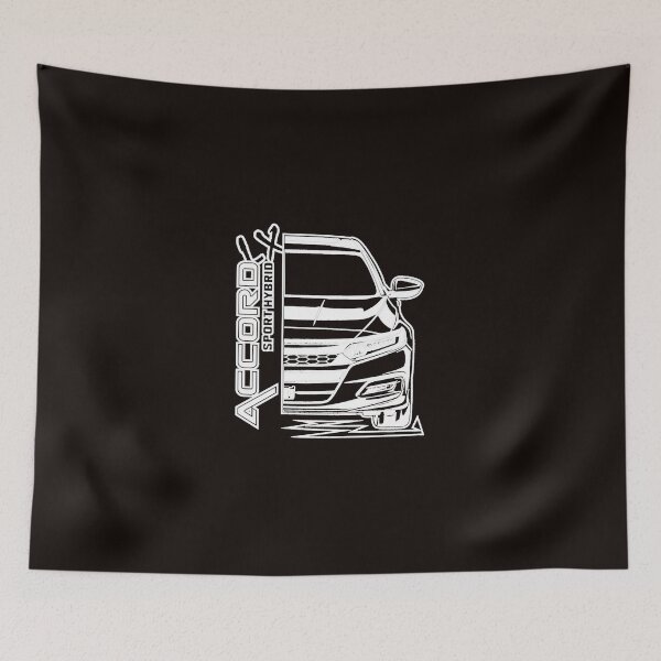 Item preview, Accord LX Sport Hybrid White Print designed and sold by DesChristensen.
