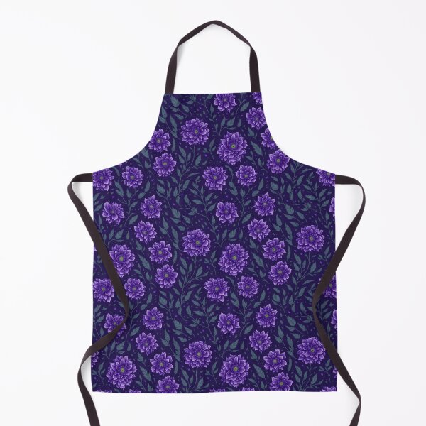 Item preview, Purple flowers pattern designed and sold by LuvleighArt.