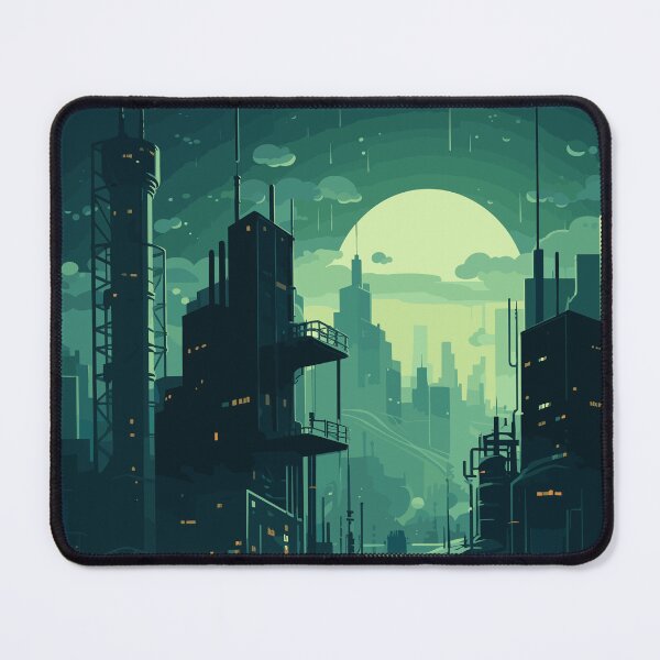 Item preview, A Futuristic Neon City designed and sold by DreamsReverie.