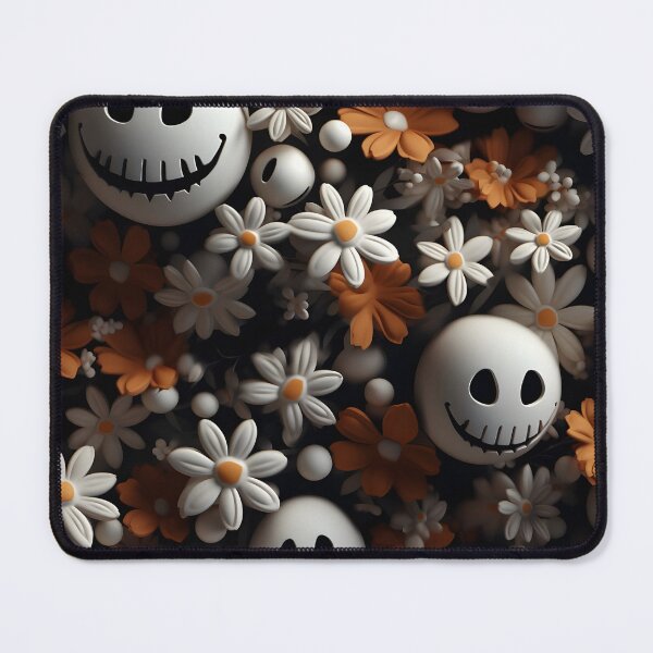 Item preview, Creepy 3D Floral Pattern Spooky Smiling 3D Flowers Pattern Floral Gift designed and sold by Urban Charms.