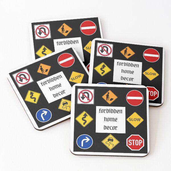 Item preview, Forbidden Home Decor - Road Signs designed and sold by emkaygertz.