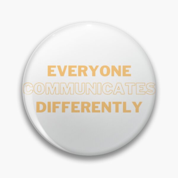 Item preview, everyone communicated differently designed and sold by audhdmuslimah.