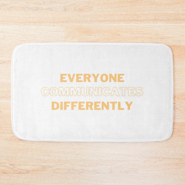 Item preview, everyone communicated differently designed and sold by audhdmuslimah.