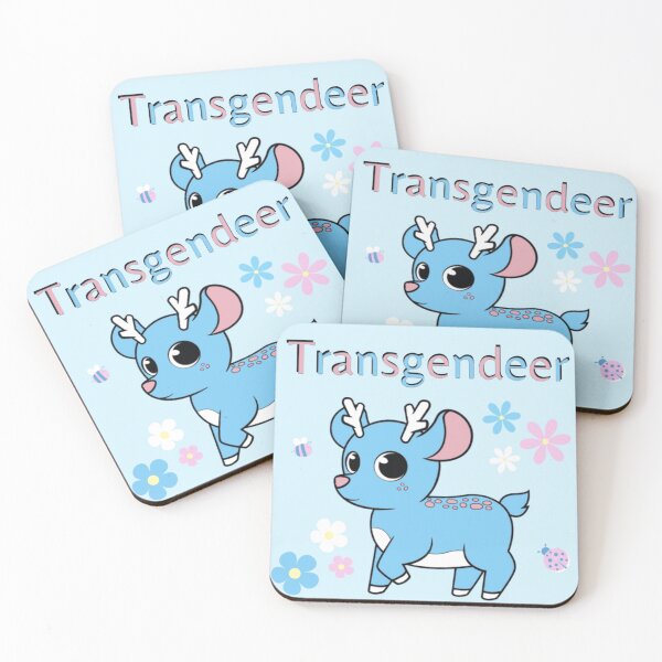 Item preview, Transgender pride pun designed and sold by CrittersCreate.