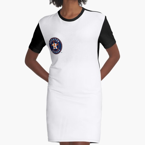 Astros tshirt dress | Houston Astros glitter dress | MLB apparel | Custom  ladies vneck dress