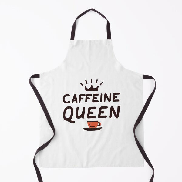 Item preview, Caffeine queen, crown and coffee glass designed and sold by ARVM.
