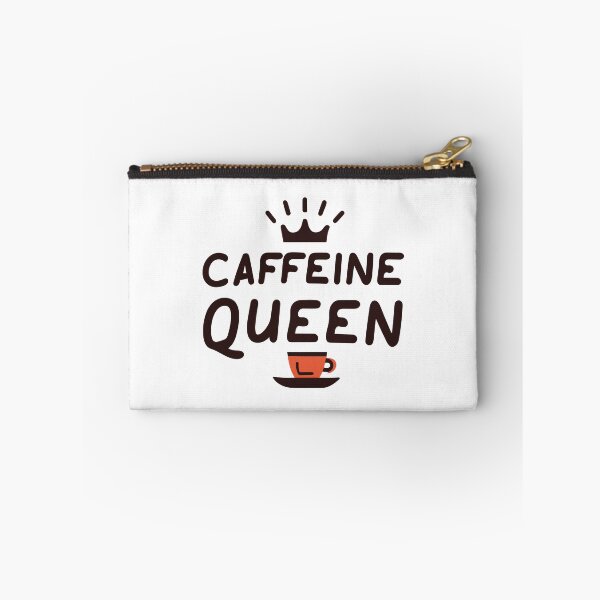 Item preview, Caffeine queen, crown and coffee glass designed and sold by ARVM.